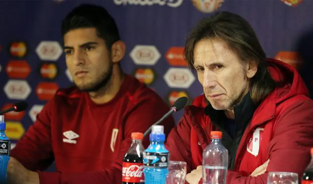 Carlos Zambrano volvió a ser convocado por Ricardo Gareca en el 2019, luego de tres años de ausencia en la selección peruana. Foto: EFE.