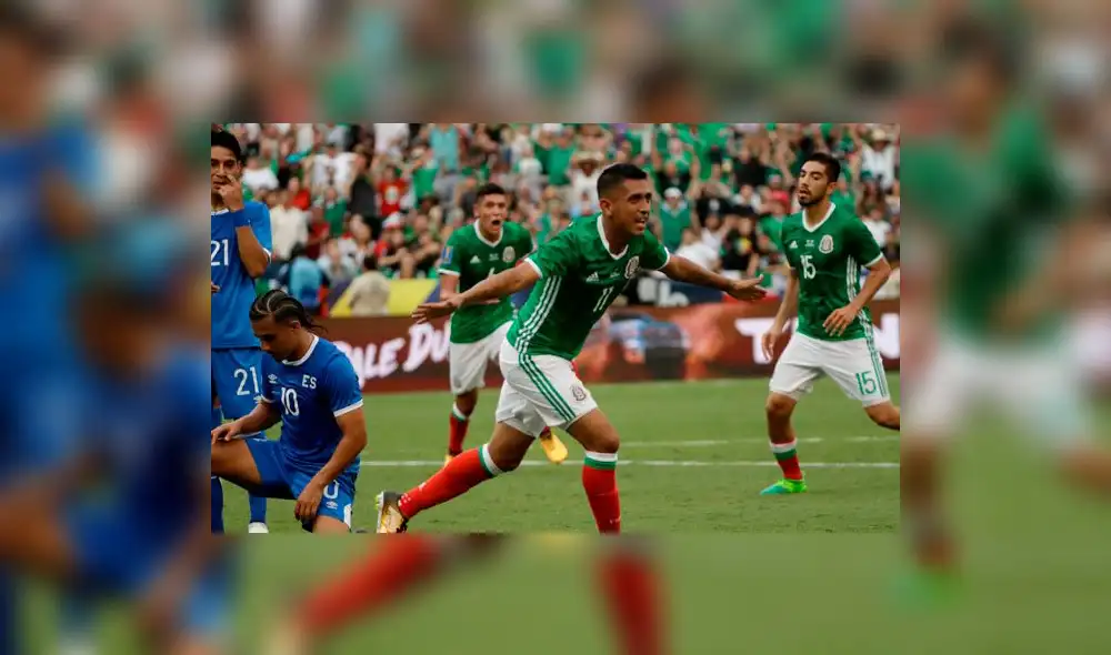 México venció 3-1 a El Salvador en su debut en la Copa de Oro 2017 [VIDEO]