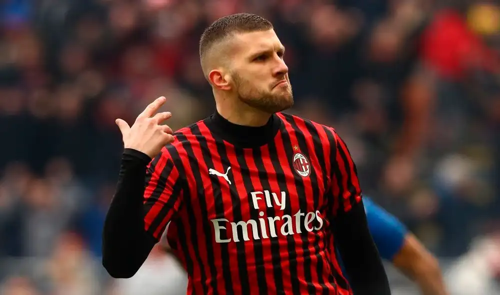 Rebic anotó el primer tanto para los 'Rossoneros'. Foto: Captura Rebic anotó el primer tanto para los 'Rossoneros'. Foto: Captura