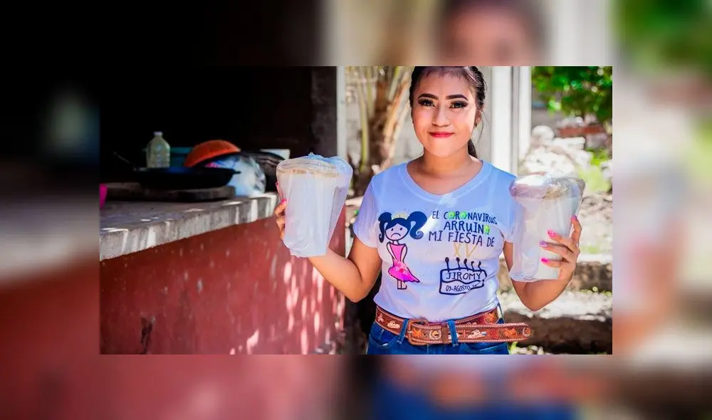 Su familia también regaló lo pavos que estaba criando. (Foto: Facebook)