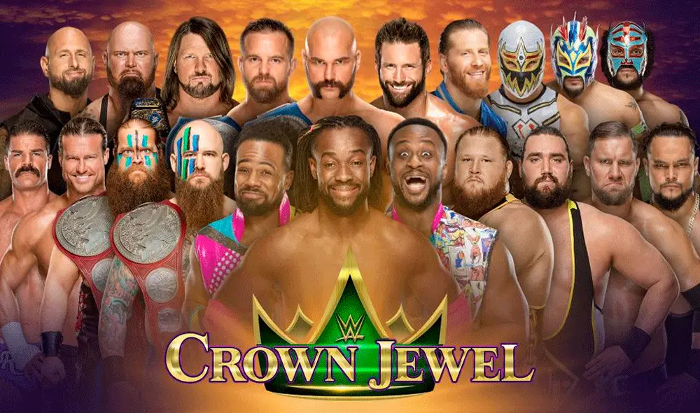 Sigue aquí EN VIVO ONLINE y EN DIRECTO el WWE Crown Jewel 2019 desde Arabia Saudita.