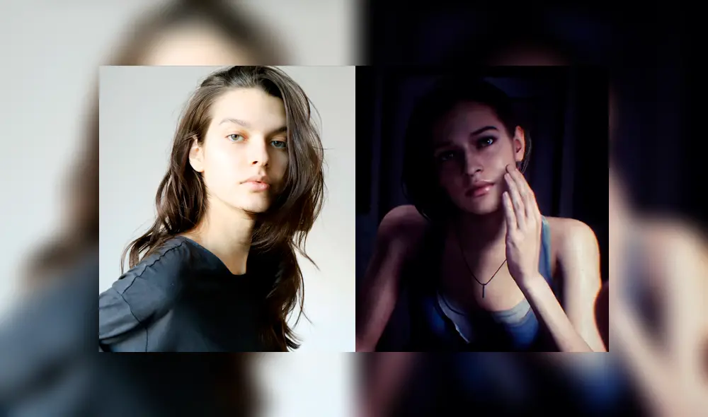 El parecido entre Zotova y Jill Valentine es evidente.