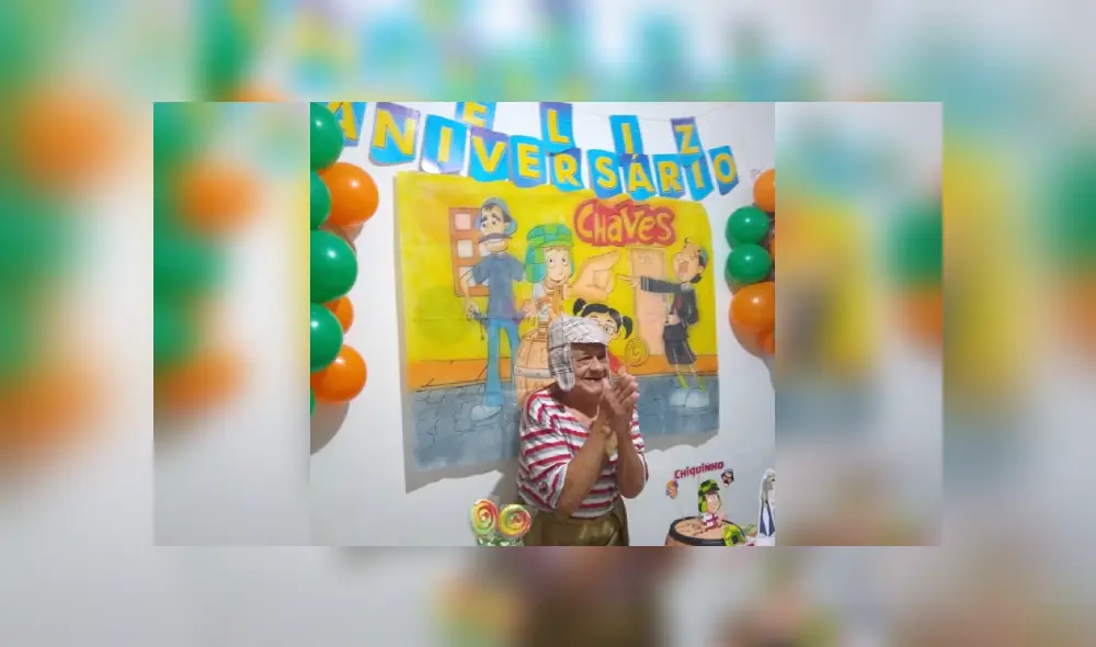 Desliza hacia la izquierda para ver más fotos de esta celebración de cumpleaños que conmovió las redes sociales. (Foto: / Twitter @@celinhamanhaes)