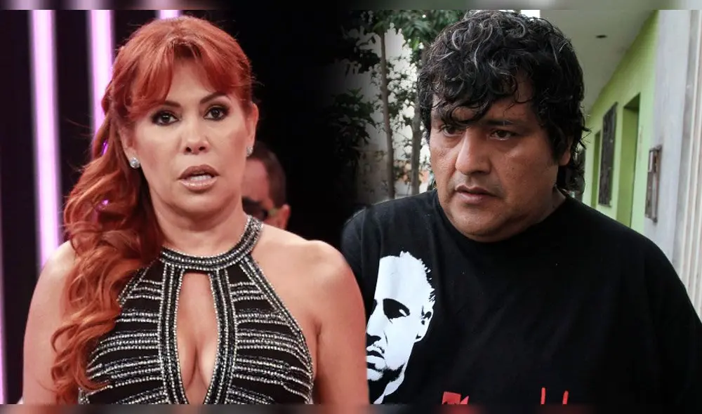 “No estás bien de la cabeza”, le dijo al cumbiambero por husmear en las redes sociales de su aún esposa. Foto: composición