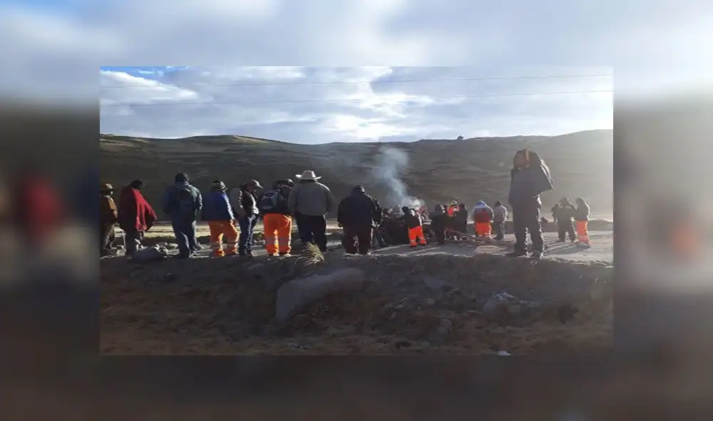 Pobladores de Cusco bloquean corredor minero del sur [VIDEO]