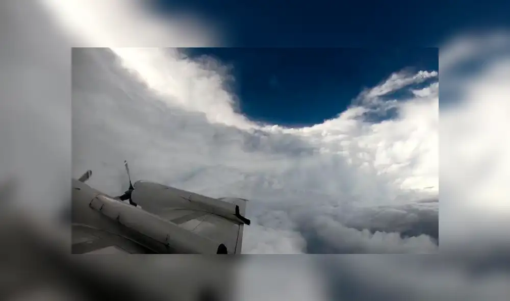 Vía YouTube: ojo del huracán Florence capturado por piloto cazahuracanes [VIDEO]