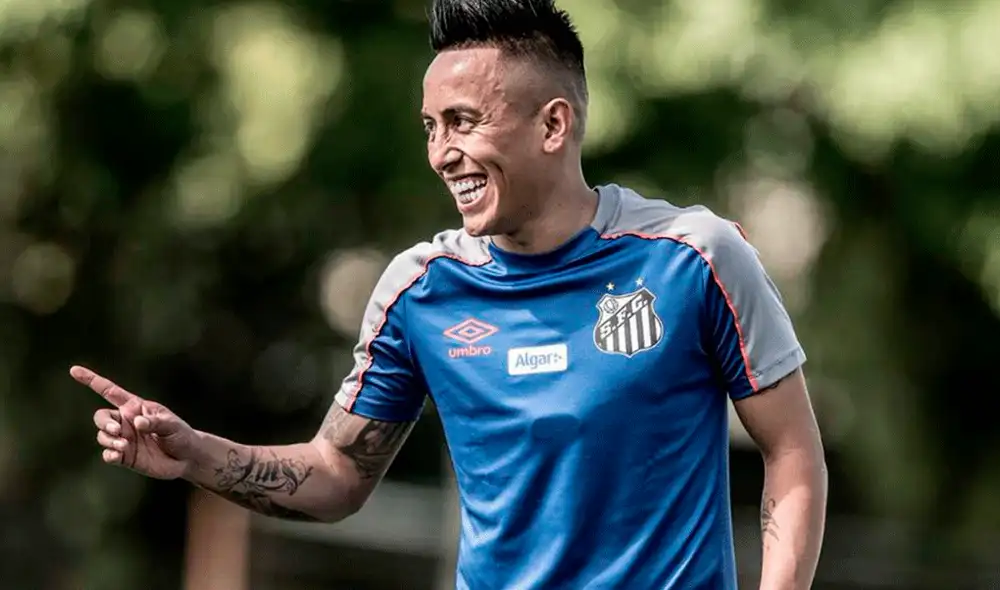 Botafogo negociaria con Santos por la cesión de Christian Cueva Botafogo negociaria con Santos por la cesión de Christian Cueva