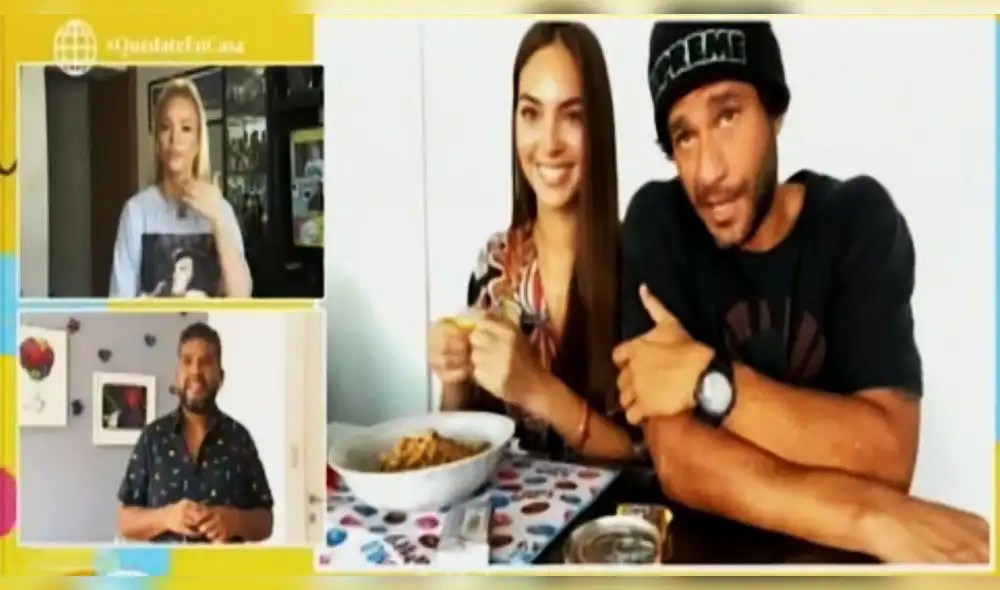 Yaco Eskenazi y Natalie Vértiz en Estás en todas