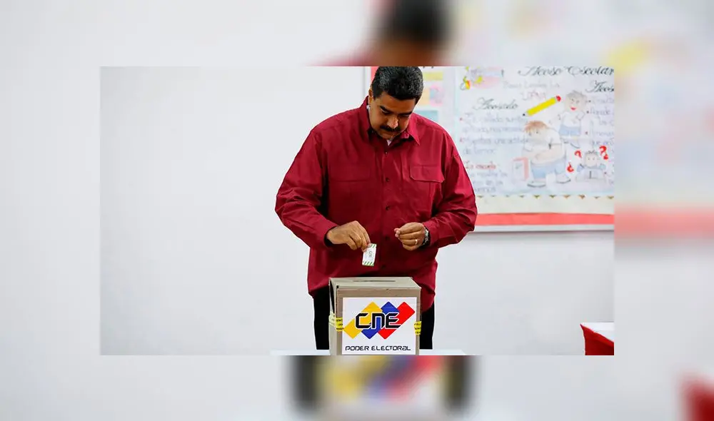 Elecciones en Venezuela: CNE declara reelección de Nicolás Maduro Elecciones en Venezuela: CNE declara reelección de Nicolás Maduro