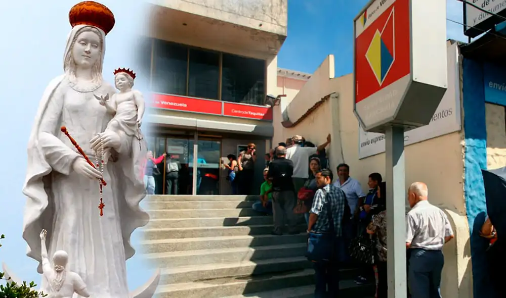 La fiesta de la Virgen de la Chiquinquirá se celebnra el 18 de noviembre. Foto: composición / Don Perucho - Flickr / AFP