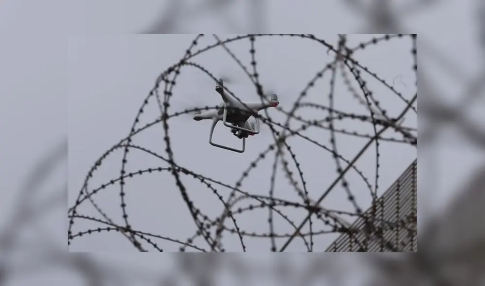 El drone logró burlar la seguridad de la prisión de Euclid, en Ohio, y entregó un celular y drogas a uno de los presos. Foto: Referencial El drone logró burlar la seguridad de la prisión de Euclid, en Ohio, y entregó un celular y drogas a uno de los presos. Foto: Referencial