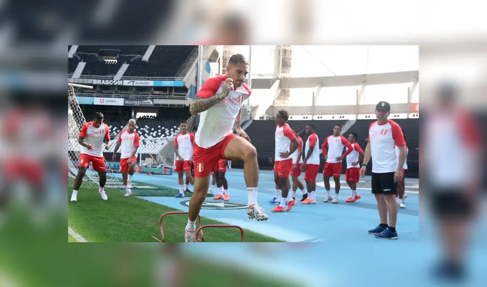 Selección peruana: drone aparece en los entrenamientos con miras a cuartos de final de la Copa América 2109.