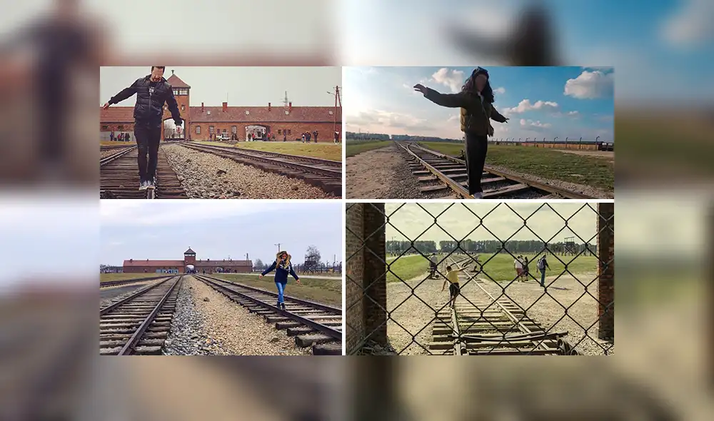 Museo de Auschwitz critica en Twitter las fotos de los visitantes [FOTOS]