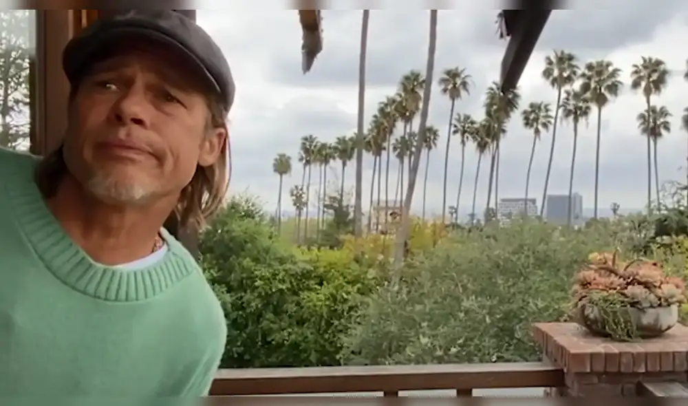 Brad Pitt participó en el divertido telediario Some Good News, creado por el actor John Krasinski. (Foto: YouTube)