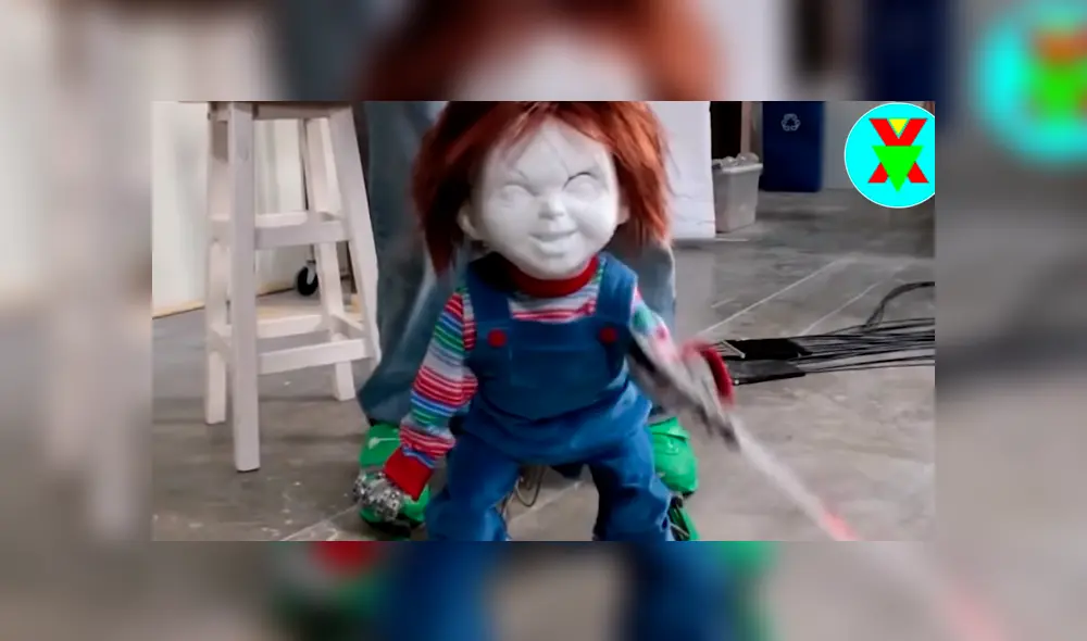 YouTube viral: inédito video revela el verdadero rostro que tiene ‘Chucky’ en los detrás de cámaras [VIDEO]