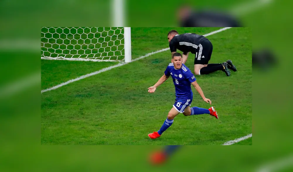 Argentina vs. Paraguay: Richard Sánchez marcó el 1-0 en partido por Copa América 2019. | Foto: EFE / AFP