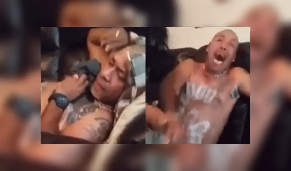 Facebook: La cruel broma que una mujer le hizo a su pareja mientras dormía [VIDEO]