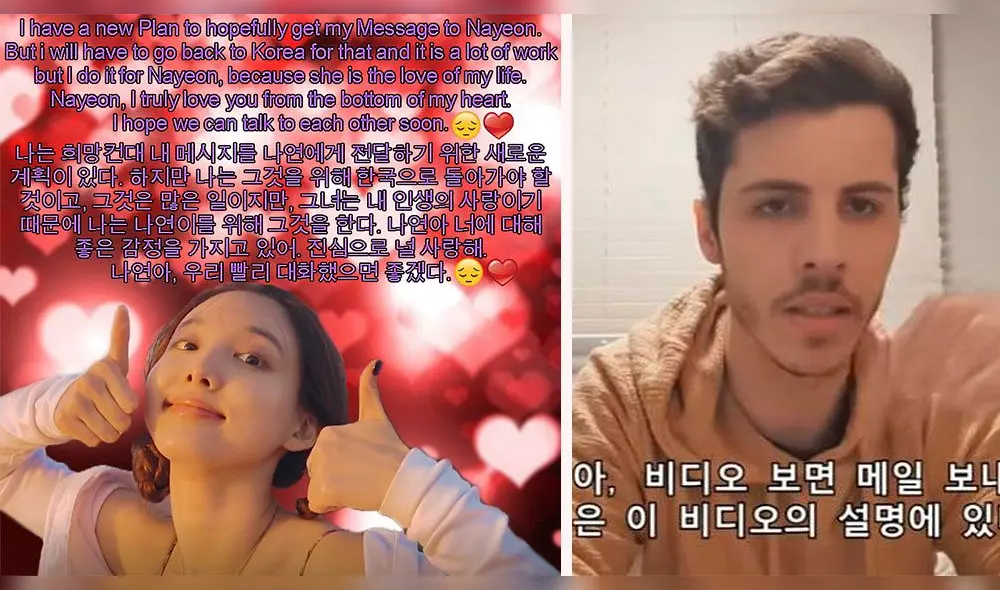 Josh continúa publicando sobre la integrante de TWICE en su cuenta de Twitter.