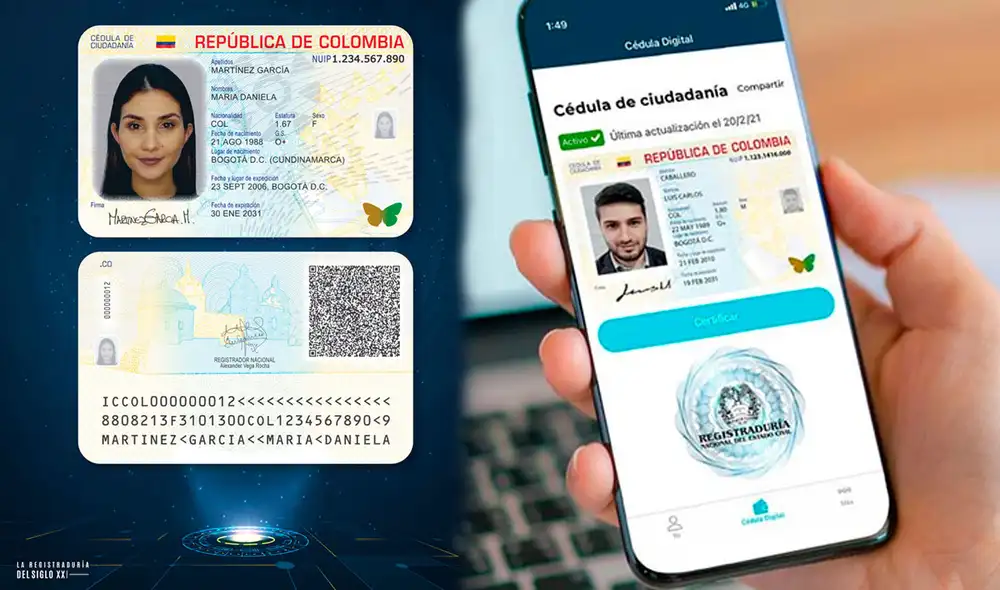 La cédula digital no tiene fecha de vencimiento y permite acceder a distintos servicios. Foto: composición LR / Registraduría Nacional del Estado Civil