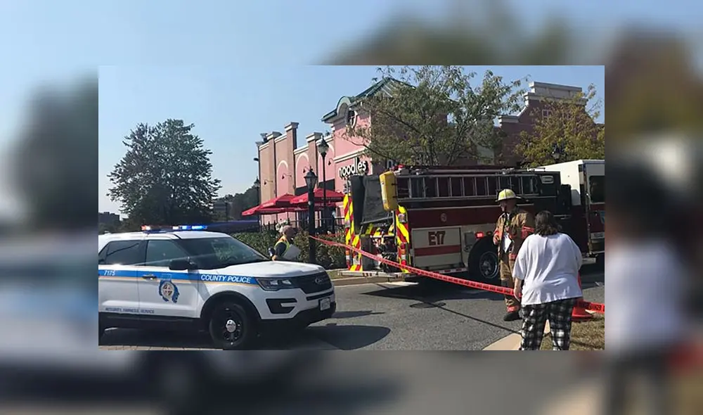 Autoridades de Baltimore reportaron un ataque con arma blanca en Hunt Valley. Foto: WBAL Radio