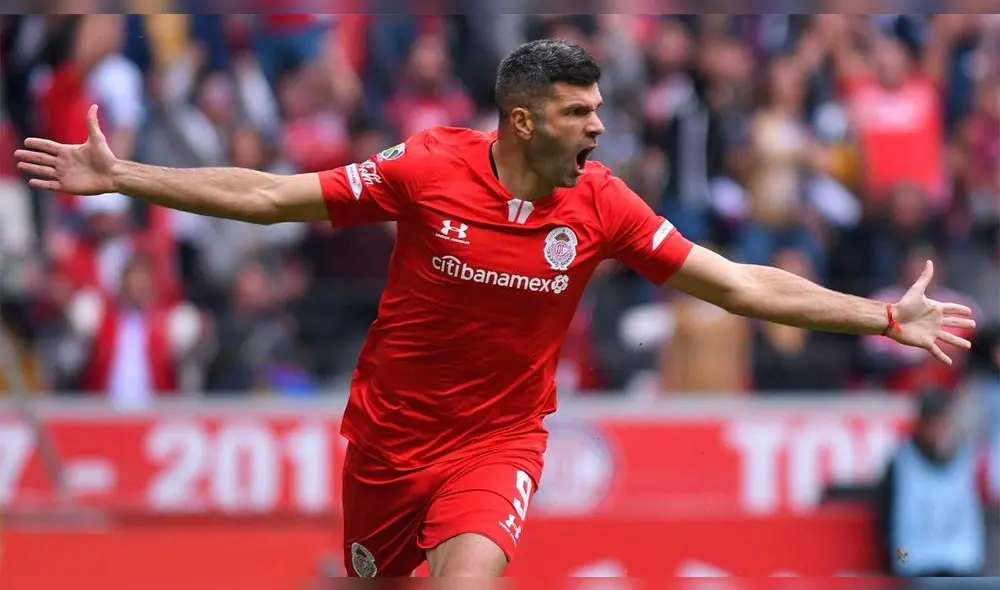 Emmanuel Gigliotti solo ha podido marcar 10 goles con la playera de Toluca. (Foto: Internet) Emmanuel Gigliotti solo ha podido marcar 10 goles con la playera de Toluca. (Foto: Internet)