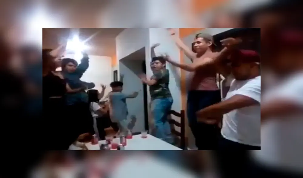 En Facebook, un grupo de amigos mostraron su entusiasmo por bailar el éxito musical de la cantante Rosalía.