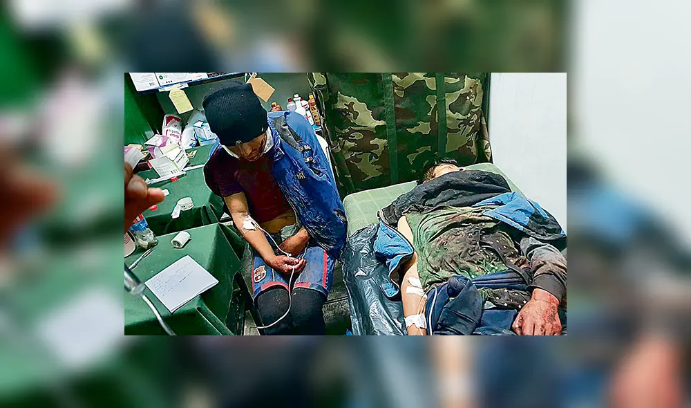 soldados vraem ataque terrorista sendero luminoso