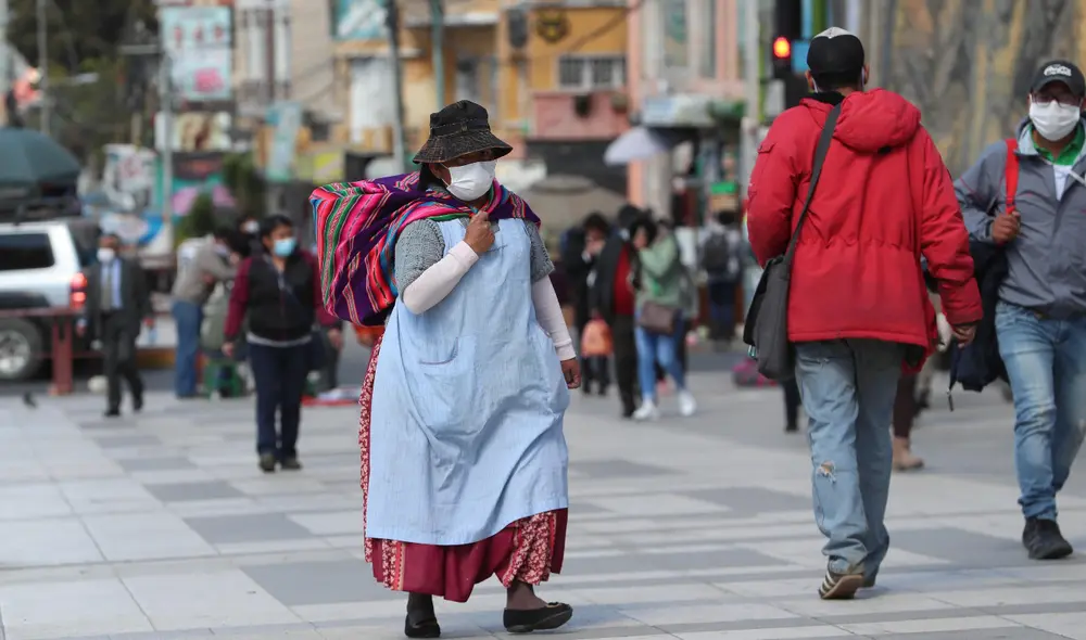 Autoridades municipales de La Paz informaron que la capital entrará en cuarentena rígida por una semana. Foto: EFE. Autoridades municipales de La Paz informaron que la capital entrará en cuarentena rígida por una semana. Foto: EFE.