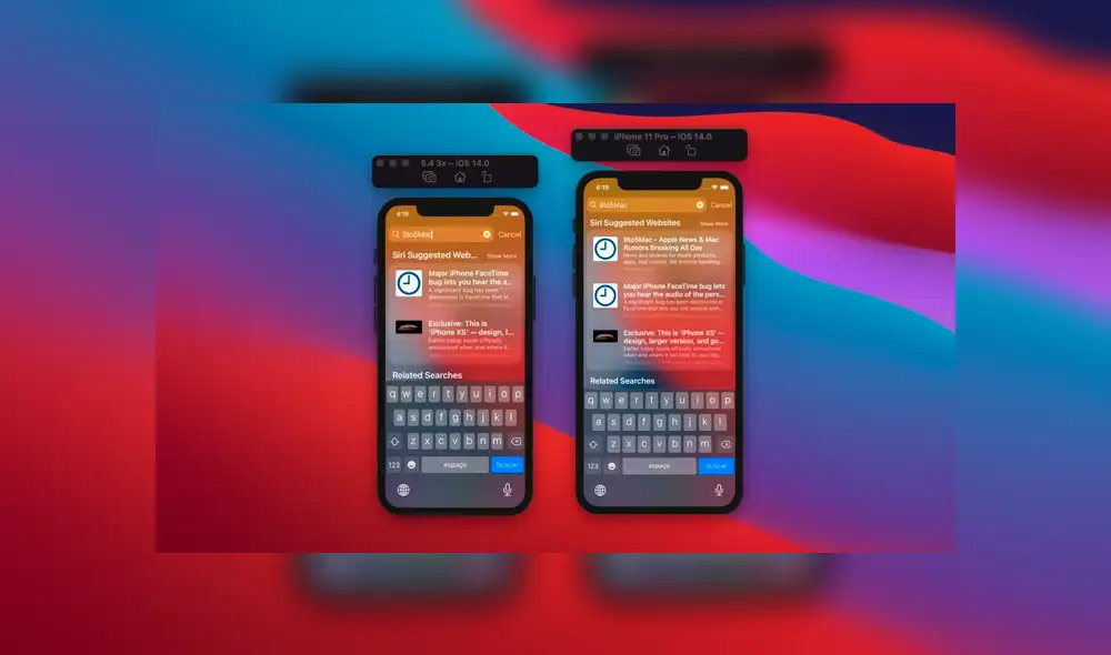 Beta de iOS 14 filtra nuevo diseño del iPhone 12. Foto: 9to5mac. Beta de iOS 14 filtra nuevo diseño del iPhone 12. Foto: 9to5mac.