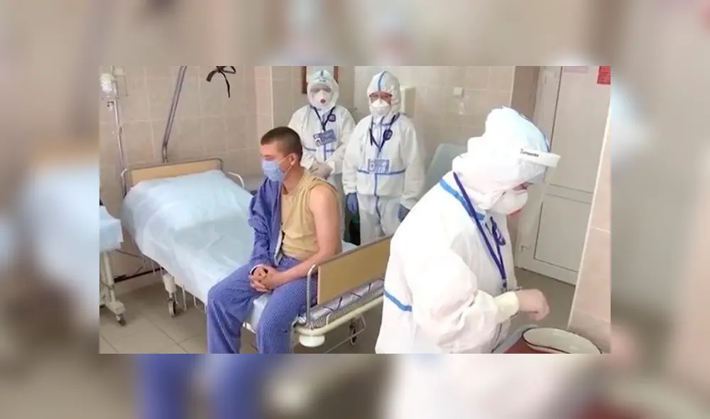 Vacunación de voluntarios contra el coronavirus, Moscú, Rusia. Foto: Ministerio de Defensa de Rusia / Sputnik Vacunación de voluntarios contra el coronavirus, Moscú, Rusia. Foto: Ministerio de Defensa de Rusia / Sputnik
