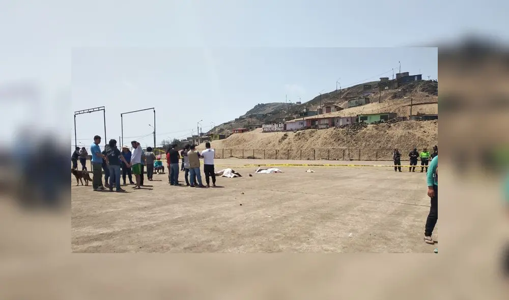 Los sujetos huyeron de la escena del crimen. Foto: La República. Los sujetos huyeron de la escena del crimen. Foto: La República.