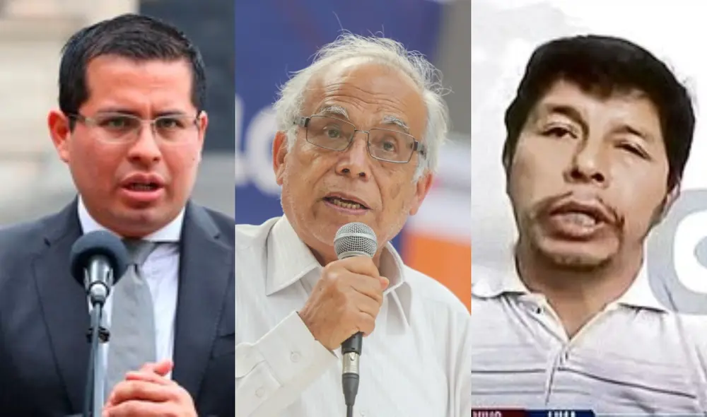 Benji Espinoza ejerció la defensa de Pedro Castillo por los distintos delitos que le atribuía la Fiscalía. Foto: Composición LR