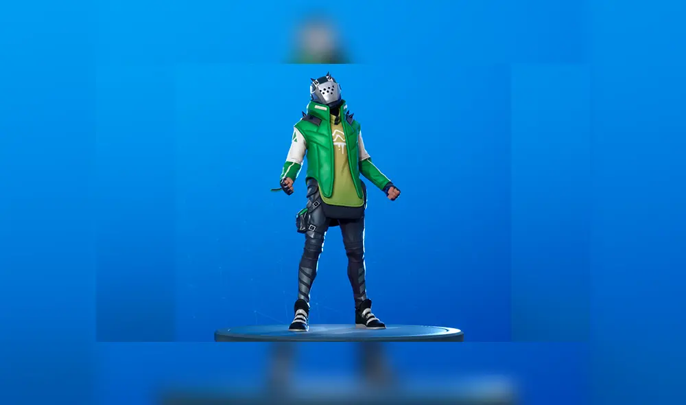 Variante de la skin Señor X de la temporada 10 de Fortnite.