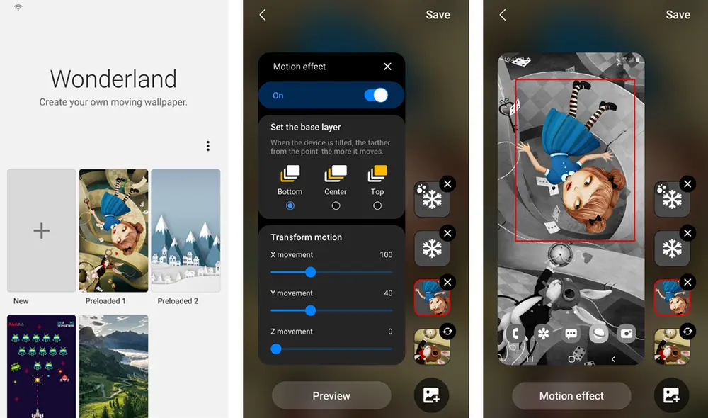 Cómo crear fondos de pantalla con la aplicación de Samsung. | Foto: Android Police Cómo crear fondos de pantalla con la aplicación de Samsung. | Foto: Android Police