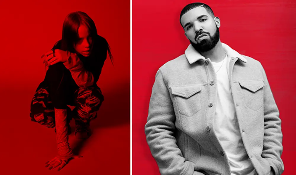 Billie Eilish no ve nada de malo que su amigo Drake le escriba mensajes de texto a pesar de ser 15 años mayor que ella.