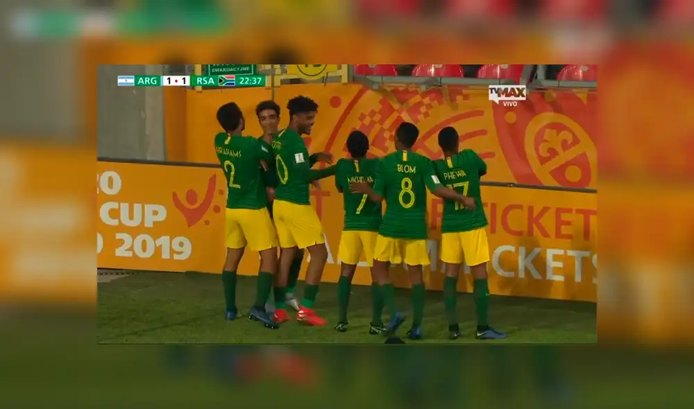 Argentina derrotó 5-2 a Sudáfrica en su debut en el Mundial Sub 20 [RESUMEN]