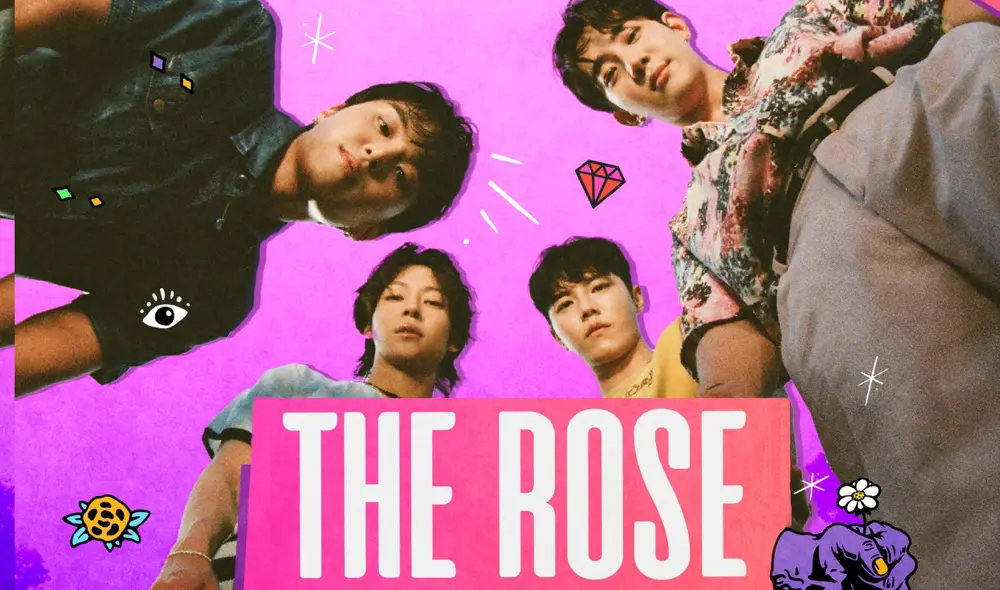 Grupo de k-rock The Rose visitó países de Latinoamérica a finales del 2022 como parte de su tour mundial "Heal together". Foto: composición LR/Lollapalooza