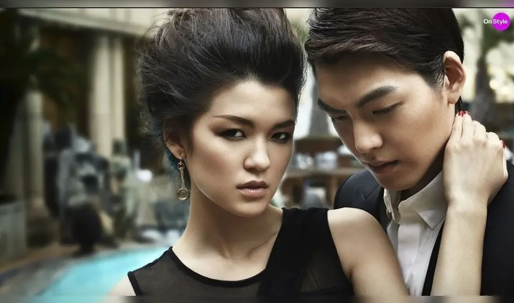 Kim Woo Bin en Korea's Next Top Model. Foto ganadora de la semana. Créditos: Onstyle