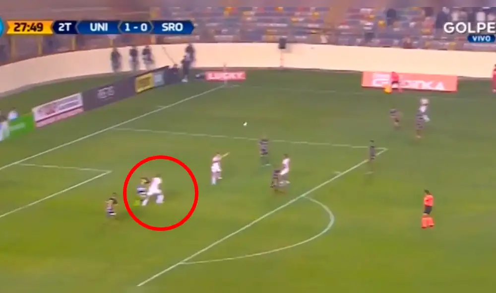 Universitario vs Sport Rosario EN VIVO: genial gesto técnico de Denis para el 2-0 merengue [VIDEO]