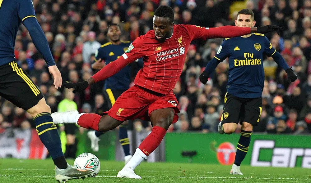Sigue aquí EN VIVO ONLINE el Liverpool vs. Arsenal por los octavos de final de la Copa de la LIga Inglesa 2019-2020. | Foto: AFP