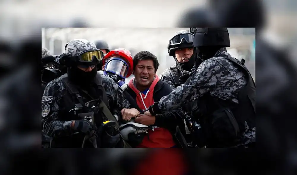 Represión policial en el Alto Represión policial en el Alto