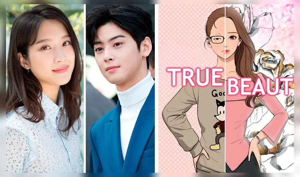 Cha Eun Woo y Moon Ga Young protagonizan el dorama True Beauty. Crédito: fotocomposición