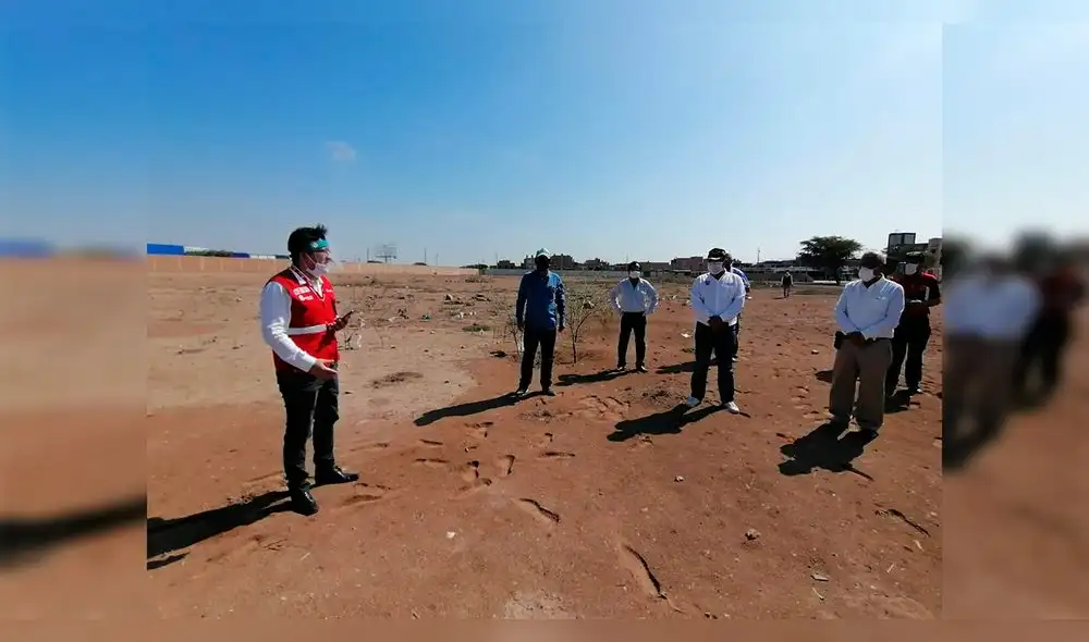 En este terreno ubicado a inmediaciones del colegio Carlos Augusto Salaverry, en La Victoria.