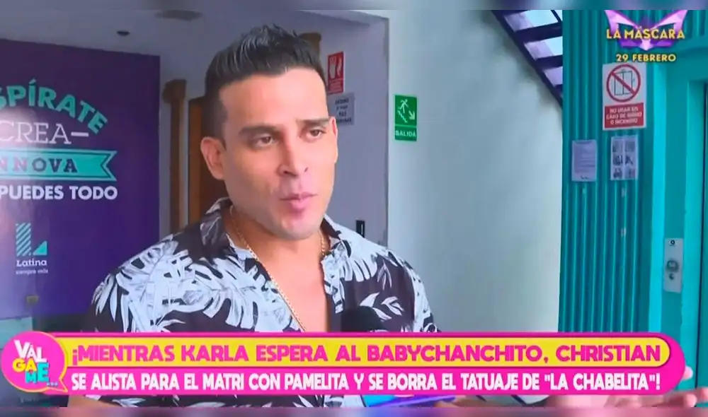 Christian Domínguez ha asegurado que quiere tener hijos con Pamela Franco. Foto: Captura