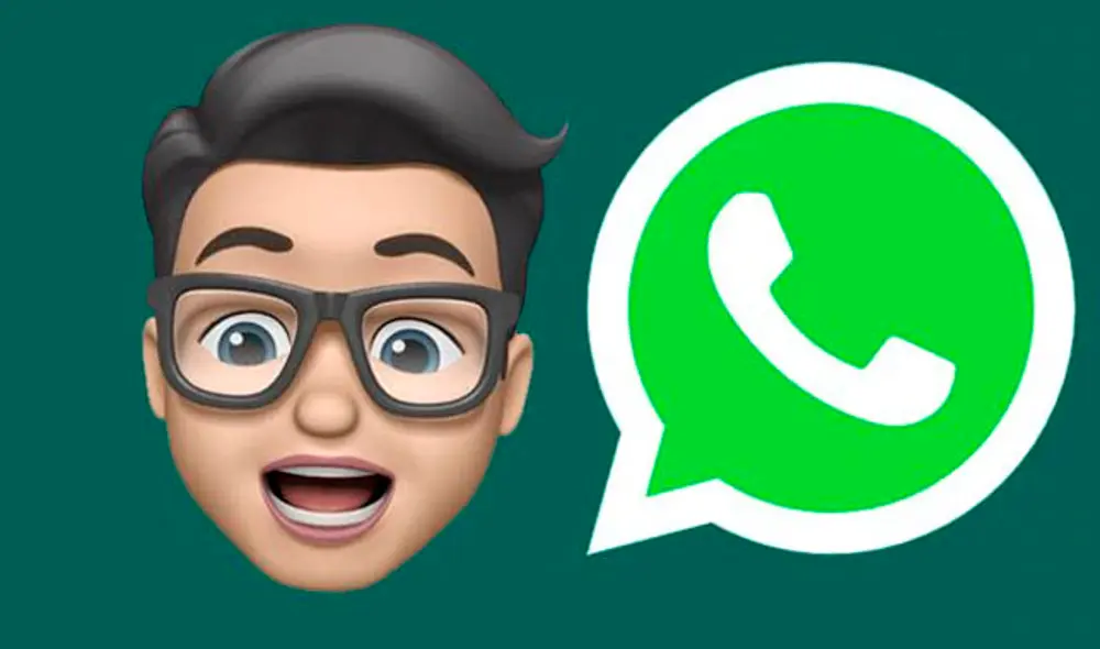 Memoji de WhatsApp para iPhone.