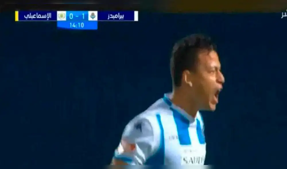 Cristian Benavente anota doblete en la victoria del Pyramids sobre Ismaily [VIDEO]