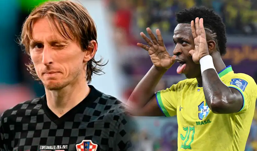 Brasil y Croacia definen al primer clasificado a la semifinal del Mundial Qatar 2022. Foto: composición GLR Brasil y Croacia definen al primer clasificado a la semifinal del Mundial Qatar 2022. Foto: composición GLR