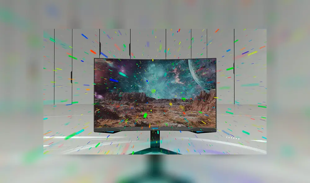 El monitor Odyssey G7 es compatible con Nvidia y llega en las presentaciones de 27 y 32 pulgadas.