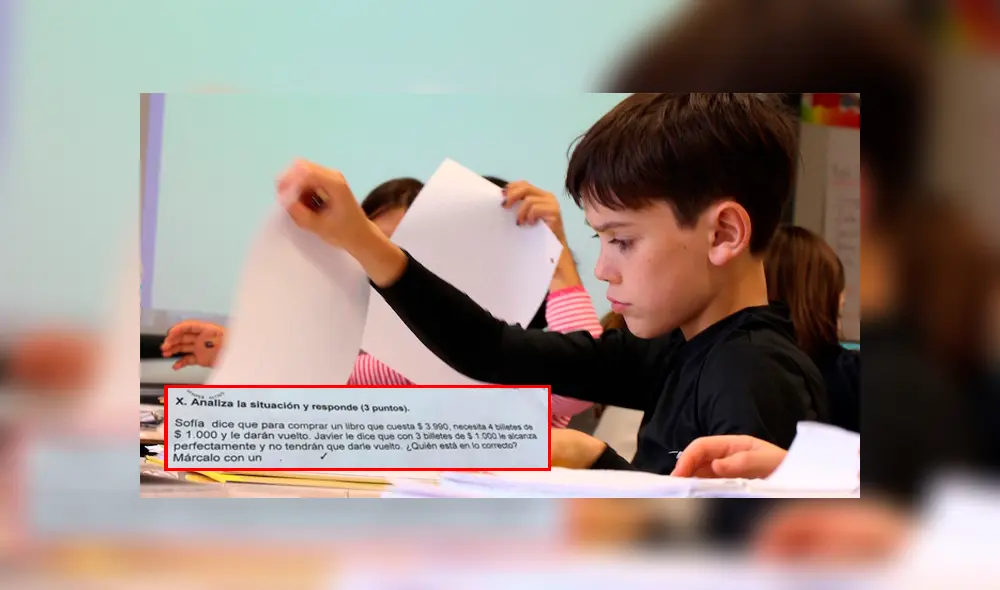 Niño dejó impactada a su maestra por 'su lógica'. Niño dejó impactada a su maestra por 'su lógica'.