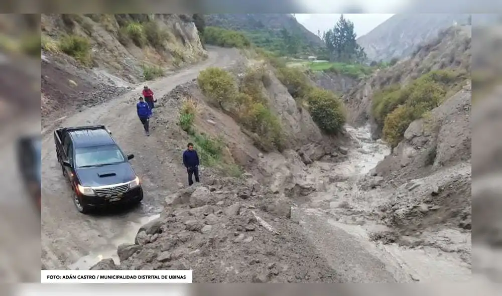 Moquegua: IGP registró huaico volcánico en Ubinas a causa de intensas lluvias